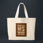 Bolso De Tela Gigante Keep Going Forward<br><div class="desc">Suitable for any casual occasion</div>