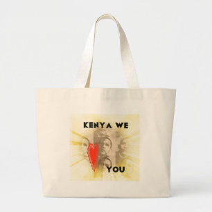 Bolso De Tela Gigante Kenia te ama