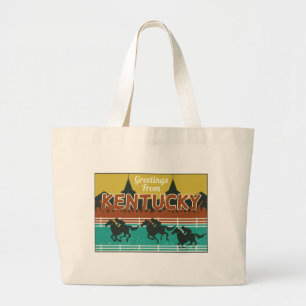 Bolso De Tela Gigante Kentucky Derby