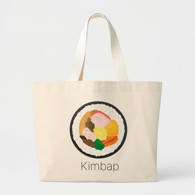 Bolso De Tela Gigante Kimbap (Frente)