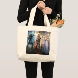 Bolso De Tela Gigante Kingsmen Crónicas Trilogía Fantasía Arte Tote Bag