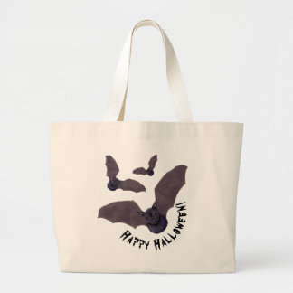 Bolso De Tela Gigante KiniArt Bats Halloween