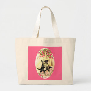 Bolso De Tela Gigante Kitty Cat Boda