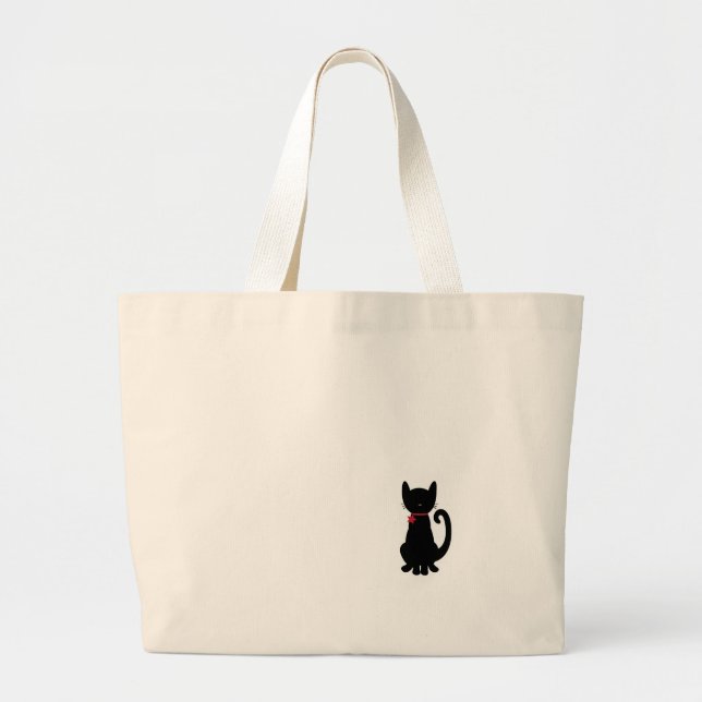 Bolso De Tela Gigante Kitty Tote Bag (Frente)