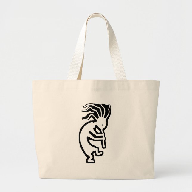 Bolso De Tela Gigante Kokopelli (Frente)
