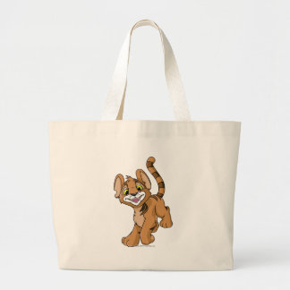 Bolso De Tela Gigante Kougra Brown