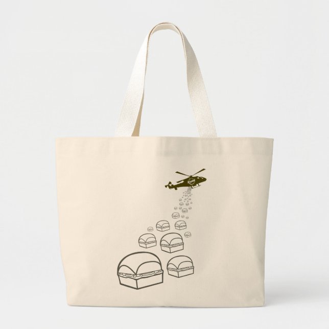 Bolso De Tela Gigante Krystal (Frente)