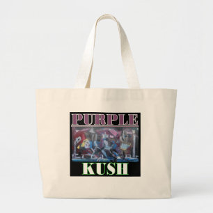 BOLSO DE TELA GIGANTE KUSH PURPURA