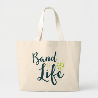 Bolso De Tela Gigante La banda es la vida