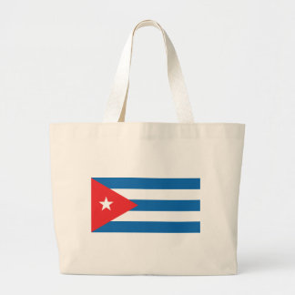 Bolso De Tela Gigante La bandera de Cuba