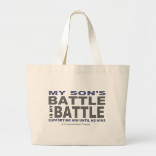Bolso De Tela Gigante La batalla de mi hijo