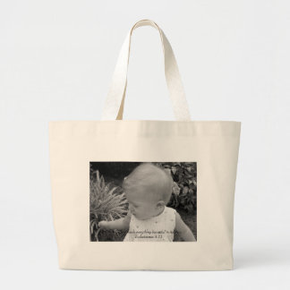 Bolso De Tela Gigante La belleza de dios