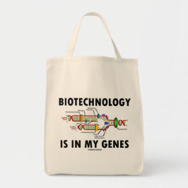 Bolso De Tela Gigante La biotecnología está en mis genes (la réplica de