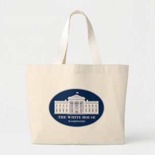 Bolso De Tela Gigante La Casa Blanca