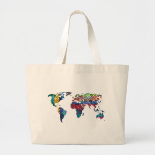 Bolso De Tela Gigante La colección World to Me