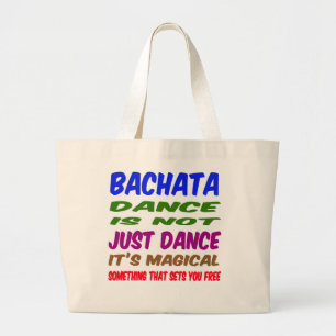 Bolso De Tela Gigante La danza de Bachata no es apenas danza que es