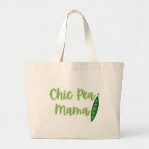 Bolso De Tela Gigante La divertida Moda vegan pea Mama