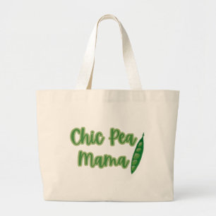 Bolso De Tela Gigante La divertida Moda vegan pea Mama