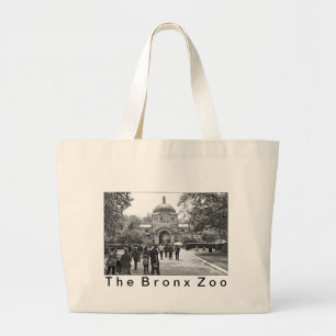 Bolso De Tela Gigante La entrada del parque zoológico de Bronx