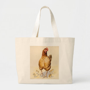Bolso De Tela Gigante La gallina y sus polluelos 2007 de George