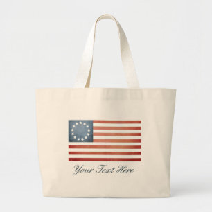 Bolso De Tela Gigante La guerra revolucionaria de encargo Betsy Ross se