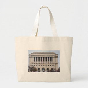 Bolso De Tela Gigante la histórica biblioteca milwaukee y el tribunal