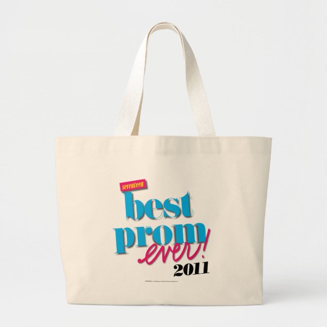 Bolso De Tela Gigante La mejor aguamarina del baile de fin de curso (Frente)