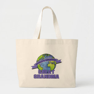 Bolso De Tela Gigante La mejor bisabuela del mundo
