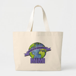 Bolso De Tela Gigante La mejor Mimi del mundo