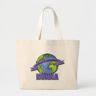 Bolso De Tela Gigante La Mejor Nonna del Mundo