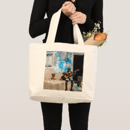 Bolso De Tela Gigante La música es la medicina de la mente