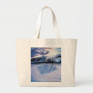 Bolso De Tela Gigante La nieve sombrea 2009