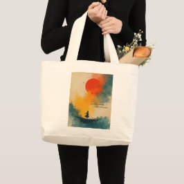 Bolso De Tela Gigante La pasión interior derrite el encanto de la soleda