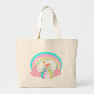 Bolso De Tela Gigante La princesa del arco iris
