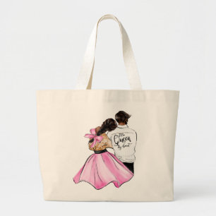 Bolso De Tela Gigante La Reina de mi pareja de día valentina de mi coraz