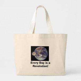 Bolso De Tela Gigante ¡La revolución, cada día es una revolución!