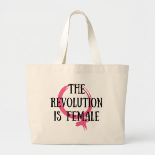 Bolso De Tela Gigante La revolución es femenina