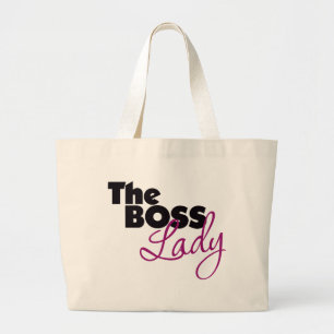 Bolso De Tela Gigante La Señora del Jefe