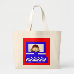 Bolso De Tela Gigante La serie de imágenes de artistas del MUSEO StrawGi