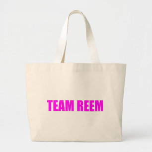 Bolso De Tela Gigante La única manera es equipo Reem TOWIE Joey de Esse