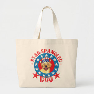 Bolso De Tela Gigante Laboratorio amarillo patriótico