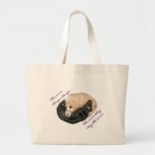 Bolso De Tela Gigante Labradors