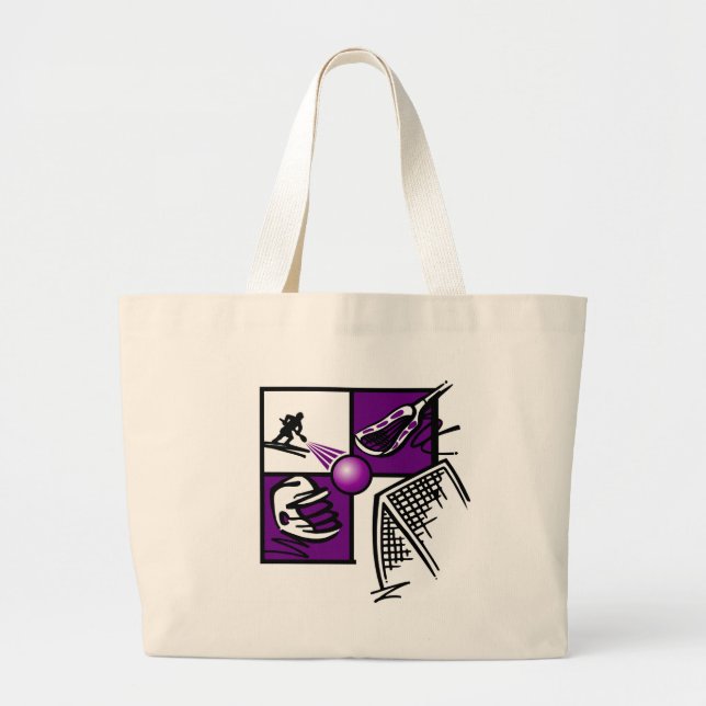 Bolso De Tela Gigante LaCrosse (Frente)