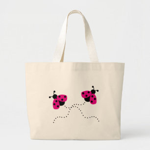 Bolso De Tela Gigante ladybird