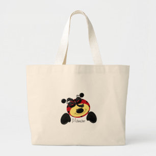 Bolso De Tela Gigante LadybugPolka-Mamaw