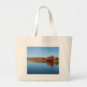Bolso De Tela Gigante Lago Deer