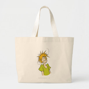 Bolso De Tela Gigante Lanudo asustado