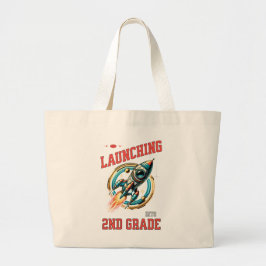 Bolso De Tela Gigante Lanzando al 2do Grado -De vuelta a la escuela
