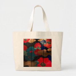 Bolso De Tela Gigante laptop case Japanese style flower
