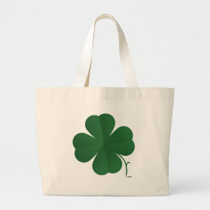 Bolso De Tela Gigante Large Shamrock